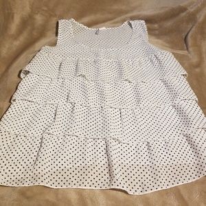 Lilly Lou Tops - LILLY LOU BLACK AND WHITE POLKA DOT TANK TOP Lilly Lou Tops - LILLY LOU BLACK AND WHITE POLKA DOT TANK TOP